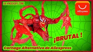 Carnage Sh figuarts de Aliexpress Reseña y Analisis #brutal #review #unboxing  #mcu #marvel #venom2