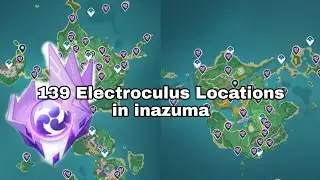All 139 Electroculus Location in Inazuma - Genshin impact 