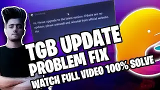 hi,Please Upgrade To the Latest Version | Tencent  Gaming buddy | New Update Problem | Fix And Solve