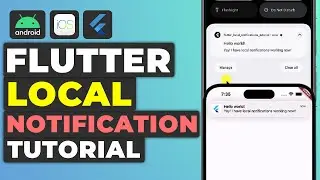 Flutter Local Notification Tutorial | iOS & Android Notification Tutorial