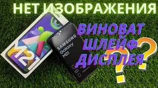 Нет изображения на Samsung M21. Виноват шлейф?