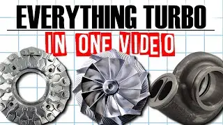 All in One: A/R, Compressor Maps, Turbo Lag, Surge, Twin Scroll, VGT, Wastegate +more