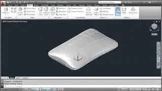 AutoCAD 3D Pillow Tutorial