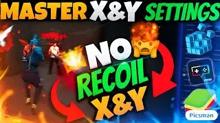 Best SECRET X And Y Sensitivity Settings For No Recoil X&Y Free Fire PC | Bluestacks 5 | Msi 5