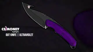 CS:GO | Gut Knife - Ultraviolet