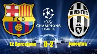 Juventus F.C. vs FC Barcelona (2-0) | Allianz Stadium | Full HD 1080 Gameplay Highlights |