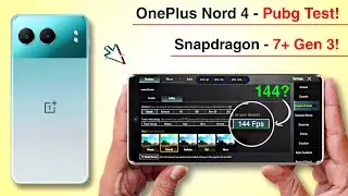 OnePlus Nord 4 Pubg Test - OnePlus Nord 4 Pubg Graphics.! Price Only ₹28,999/-🤯