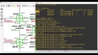 ISIS Ipv4 Configuration Service Provider Lab