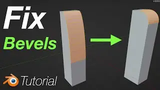 [4.0] Blender Tutorial: How to Fix Uneven Bevels