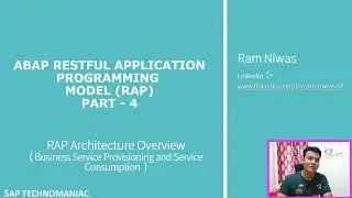 Business Service Provisioning & Consumption RAP Part 4