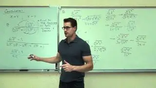 Intermediate Algebra Lecture 10.5:  Rationalization of Radical Expressions (Roots)