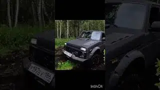 УАЗы и турбо Нива в торфе