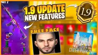 1.9 Update PUBG - Cheer Park Update - Free Face - 4th Anniversary - TDM Map Updates