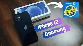 iPhone 12 Unboxing | Flipkart Big Billion Days | Second Hand iPhone 12 cashify | iPhone 12 in 2023.