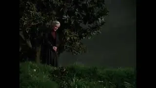Janeway gloats over chakotay's grave