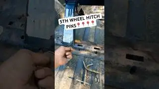 5Th Wheel Hitch Pins 📍📍📍📍#hitch #trailer #towing for