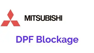 MITSUBISHI DPF PROBLEM AND REGENERATION