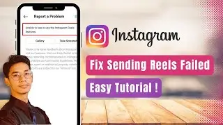 How to Fix Sending Reels Failed in Instagram !