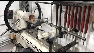 Ultimate Hollowing !!  Keith Clark Wood Lathe Deep Hollowing System and Steady Rest Review