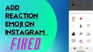 How To Add Reaction Emoji On Instagram Text 2021