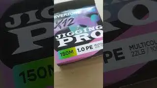Счётчик лески в работе! Пару метров пропало🤣
