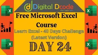 Microsoft Excel Free Training  | Excel CONCATE Function | How to Combine Multiple Cells in Excel?