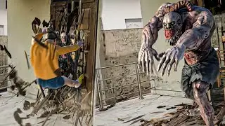 3D Monster VFX  #blender #cgi #monster #3danimation #scary #jumpscare