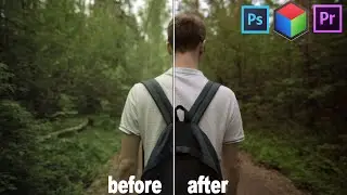 Цветокоррекция видео, до после, баланс белого, adobe premiere pro, photoshop, VSCO film Антон 03