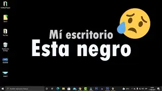 Mi Fondo de Pantalla esta Negro por la configuración de accesibilidad Windows 10