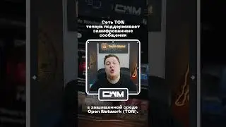 Сеть TON теперь поддерживает зашифрованные сообщения.