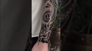 @cody.tattoo Panthera Black Ink Is Black, Is Safe !!! #pantheraink #pantherablackink