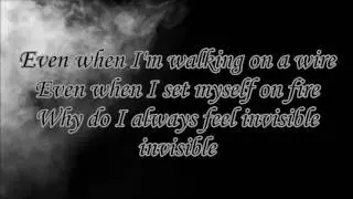 Invisible | Skylar Grey (Lyrics)