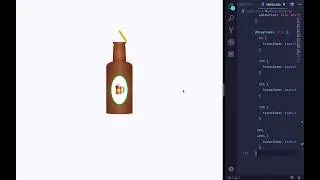 #8 CSS beer bottle animation 🍺