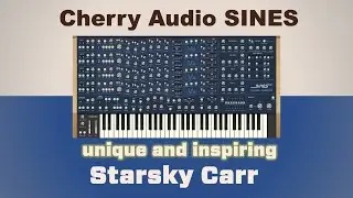 Cherry Audio Sines // Review and Walkthrough // East vs West, Analog vs Digital all in one synth!