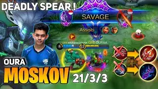 SAVAGE! 21 Kill, Moskov Show No Mercy | By OURAA - Mobile Legends