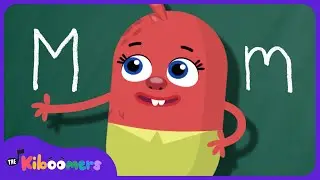 Letter M Song - THE KIBOOMERS Preschool Phonics Sounds - Uppercase & Lowercase Letters