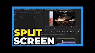 Quick Split Screen Tutorial ｜ Premiere Pro 2024