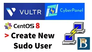 #4 Create new Linux user with sudo privileges - Cyberpanel Tutorial