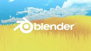 Make STYLIZED GRASS using GEOMETRY NODES in Blender