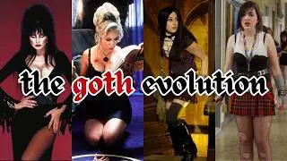 the evolution of goths in pop culture 🦇💀🥀