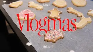 cozy vlogmas 2023 🎄 | christmas tree decorating, christmas markets and baking vegan cookies