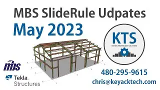 MBS SlideRule to Tekla Structures Updates May 2023