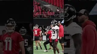 Desmond Ridder's spiral throw at Mercedes-Benz Stadium | Atlanta Falcons