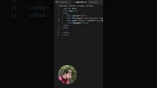 How to Add HTML Structure in VS Code in Under 1 Seconds. (Almost not funny)