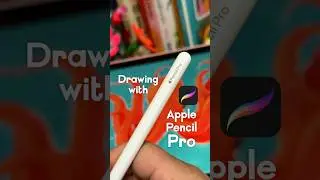 🐙 Apple Pencil Pro: NEW features for drawing in Procreate - Octopus Digital Painting