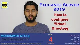 How to Configure External and Internal URL in Exchange 2019 | OWA | Virtual Directory | Video 4