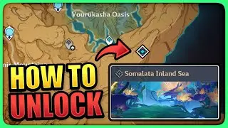 How to Unlock Somalata Inland Sea Domain Puzzle at Vourukasha Oasis Genshin Impact Version 3.6