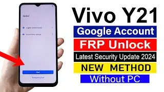 Vivo Y21 Gmail Account Remove | LATEST UPDATE (Without pc)