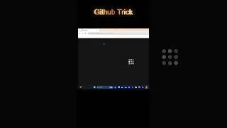 GitHub Tricks | Open GitHub Repository in Vs code  #vscode #2024 #shorts