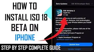 How to Install ISO 18 Beta  - Full Guide